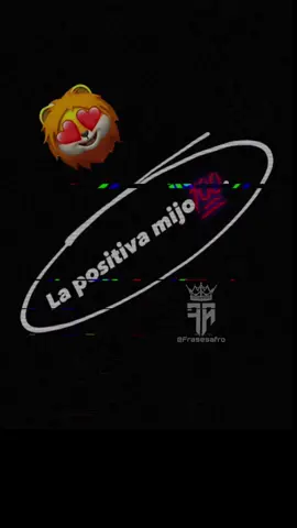 La positiva mijo 💪🏻🤪 #sigueme #Viral #fyp #foryou #parati #frasesafro🔥🚀 #frasesafro🔥🥷🏼 #afrohousemusic #elafroesvidacachorro🥱🔥 #afrovenezuela🇻🇪 #afroking #afro #afrocandela🔥 #afrohuose🇻🇪 