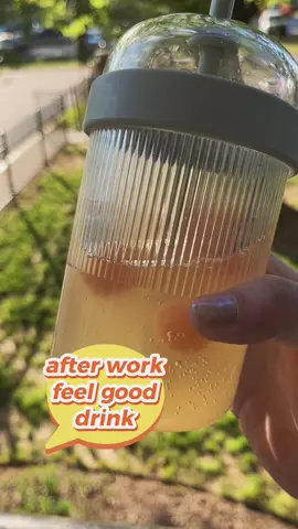 After work feel good drink for #SoberSpring! I am totally obsessed with @Apothékary Co. #tinctures I gotta say 😋