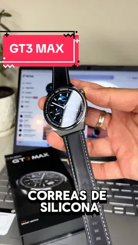 Es simplemente increible 🤩💙 Te presento el GT3 MAX ⌚️ #smartwatch #relojinteligente #reloj #tecnologia #parati #fyp #fypシ #foryou #gt3max 