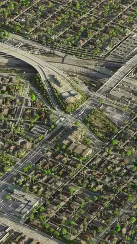 สร้างเมืองขนาดเท่า 'ของจริง' ใน Minecraft #tiktokเกมมิ่ง #GamingOnTikTok #gfr