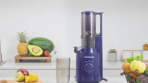 MÁY ÉP CHẬM SUNHOUSE SHD5512 - CÔNG THỨC NƯỚC ÉP GIẢI NHIỆT SIÊU ĐỈNH!!!