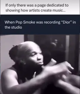 When Pop Smoke was recording ‘Dior’ in the studio amd showed his friends for the first time 🤯 #ForYou #fyp #music #classic #trending #behindthescenes #studio #creative #throwback #throwbacksongs #Performance #award #1min #LearnOnTikTok #trending #sing #beats #viral #edits #pop #smoke #popsmoke #dior 
