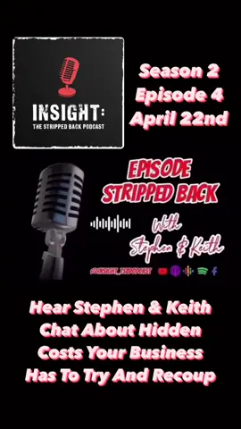 Hear Stephen and Keith Chatting about hidden costs that your company has to try and recoup @Energise Electrical 