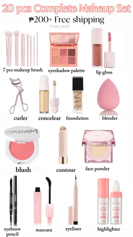 Sign na ito para bumili ka neto ate ko deserve mo itong 20 pcs complete makeup set for only 200+✨ #fyp #makeup #makeupset #makeupproducts #makeupforbeginners 