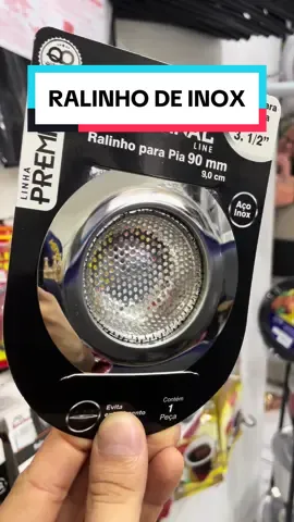 Ralinho de inox é aqui 🫶 #ralinho #ralinhos #ralo #ralos #ralodepia #pia #cozinha #piacozinha #inox #inoxidavel #dicas #utensilios #utilidades #originalline 