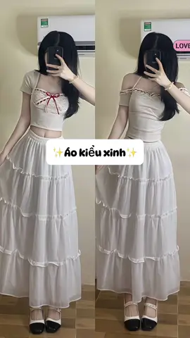 Gu nàngg thơ#reviewquanao #aokieunu #aothunren #aonuxinh #aodep #goclamdep #outfit #xuhuong #viral 