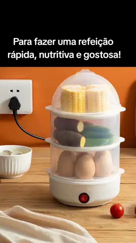 ▶️Cozedor Elétrico Multifuncional De Ovo Milho A Vapor De Leite Rápido De Tripla Camada Coze. ▶️Acesso ao link na Bio! ☀️Compre agora ! #cozedor #cozedoreletricodeovos  #cozedordeovosavapor #cozedordeovos #cozedoreletrico #cozedordemilho @Belamaniautilidades 