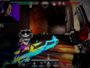 neon movement streamer reaction @.caraionat #neonvalorant #Valorant 