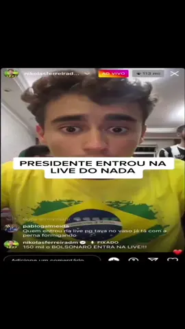 nosso presidente 👏🔥 #fy #fyp #fypシ #meme #foryou #foryoupage #fypシ゚viral #viral #zueira #kanyewest #vaiprofycaramba #CapCut 