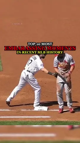 Which moment was the most embarassing 😬? 🤔👇 #MLB #baseball 