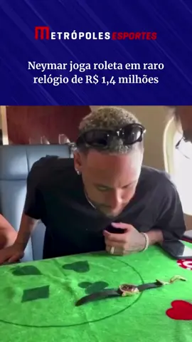 O relógio de Neymar trata-se de um Jacob & Co Casino Tourbillon, com apenas 101 unidades.  #neymar #futebol #esporte #sportsnews #sportstiktok