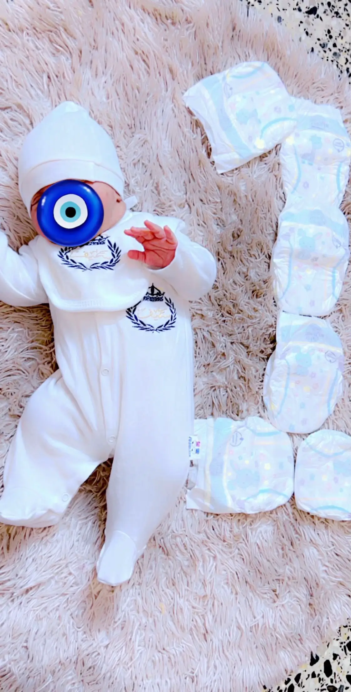 #CapCut  #البيبي-القمر-صار-عمرو-شهر 🐣العمر كلو ياعمري 🥰🤍
