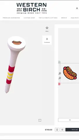 Create your own golf tee!