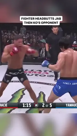 Throwback to the wild finish at #Bellator284 😱 Neiman Gracie and Goiti Yamauchi run it back tonight in the PFL SmartCage on ESPN [ #PFLRegularSeason | 𝗧𝗢𝗡𝗜𝗚𝗛𝗧 | 7pm ET on ESPN+ | 9:30pm ET on ESPN ]#pflmma #mma #combatsports #sports #sportstiktok #brawl 