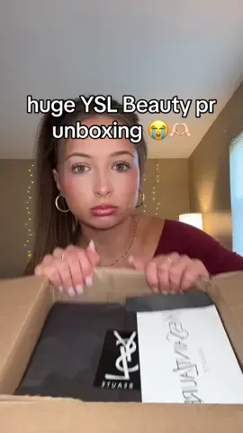 THANK YOU @YSL Beauty 😭😭😭🫶🏻🫶🏻🫶🏻 #pr #prunboxing  #yslbeauty #yslbeautypr #yslpr #yslbeautyunboxing #girlytips #fyp 