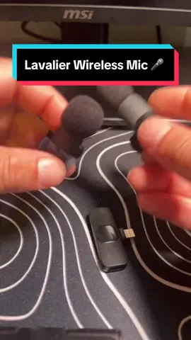Under $10 lavalier wireless microphones! #lavaliermicrophone #lavaliermic #wirelessmicrophone #tts 