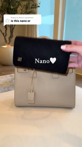 Replying to @Amy It’s the Sac De Jour Nano in supple grained leather (Sea Salt) 🤍 #saintlaurent #sacdejour #ysl #whatfitsinmybag #designer 