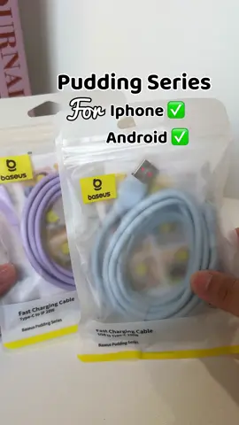 Baseus Pudding Series dengan pilihan dan varian warna-warni 😍  #Baseus #BaseusFlaghsip #baseusindonesia #baseusflagshipstore #pudding #baseuspuddingcable #fyp #chargerlighting #lightingcable 