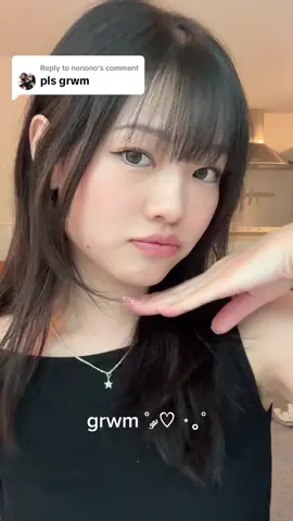 Replying to @nonono #grwm #koreanmakeup #fyp #makeup