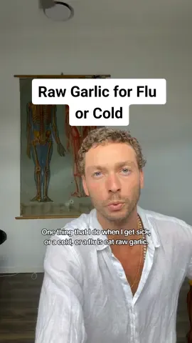 Garlic contains antibacterial properties which help prevent or treat flu and the common cold.
 
 #garlic #naturalremedies #naturalremedy #holistichealth #healthylifestyle 