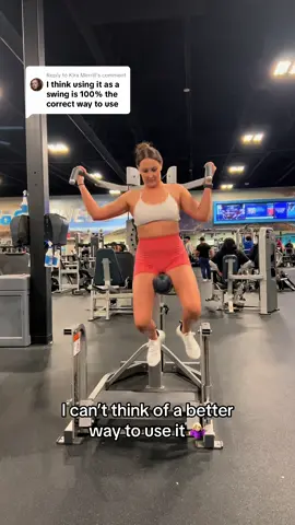 Replying to @Kira Merrill  name a better way to use it I’ll wait 🤔 #juliiaannne #vibes #relatable #funnyvidsbyjules #gymfunny #funnyvideos #tallgymgirl #funnytiktok #funnytiktok #funnymoments #shoulder #swing #funnygymvideos #splitsquat #funnygymmoments #funnyvideo #fypage 
