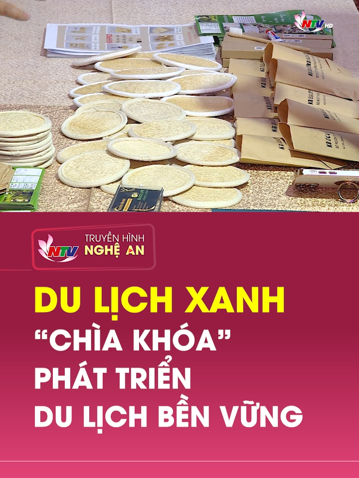 Du lịch xanh – “chìa khóa” phát triển du lịch bền vững #truyenhinhnghean  #ntv  #mcv  #tiktoknews  #news  #socialnews  #hot