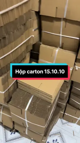 Hộp carton 15x10x10 cùng nhiều kích thước có sẵn #thungcarton #hopcarton #cartondonggoi #hopcartondonggoi #hopcartondonghang #hopcartonnapcai #hopcartonnapcai #hopcartonchuyennha #hopcartonchuyennha #hopcartongiare #hopcartontheoyeucau #kỷ 