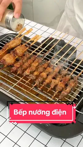 Bếp nướng điện không khói #bepnuongthan #bepnuongdienkhongkhoi #bepnuongdien #bepnuongthanhoa #fyp 