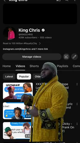 Building to 100M #kingchris #Meme #MemeCut 