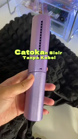 Catokan Sisir Portable tanpa kabel 🥹 #catokansisir #catokanmurah #catokanrambut 