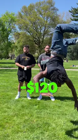 Do a backflip, get $20 😳 #fyp #viral #explore 