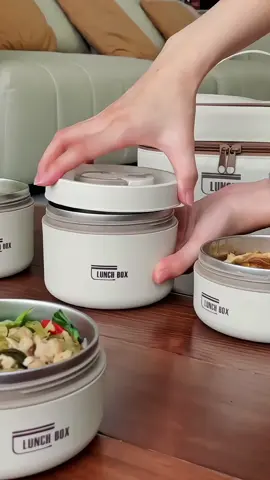 Hộp Cơm Giữ Nhiệt Văn Phòng Lunch Box 4 Tầng Cao Cấp, Inox 304 Chống Gỉ Và Giữ Nhiệt Tặng Kèm Túi Đựng Giữ Nhiệt...#hopcomgiunhiet #hopcomvanphong #hopcom #dogiadung 