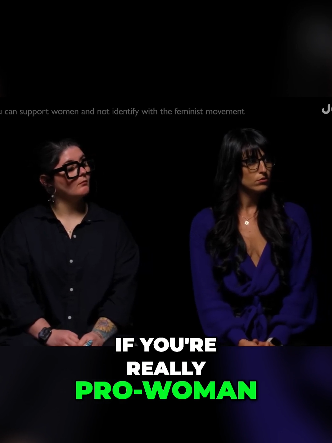 White feminists and WOC anti-feminists’ debate whether you can support women and not identify with the feminist movement. Part 3. #Feminism #Intersectionality #GenderEquality