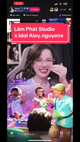 Setup hệ thống livestream cho Idol Tiktok Idol Aley.nguyenx ❤️ #lamphatstudio #aley #aleynguyenx #aleynguyen 