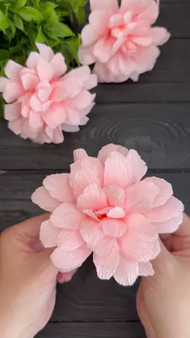 Crepe Paper Decorations #paper #diyproject #paperflower #tutorial #papercraft 