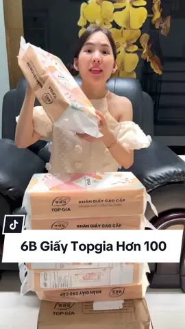Combo 6 bịch khăn giấy topgia mềm mịn thân thiện với làn da , được làm từ bột gỗ thiên nhiên #khangiay #khangiaytopgia #giaytreotuong #giayan #xuhuong #muataitiktokshop 
