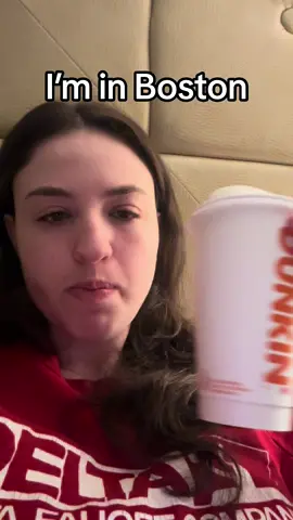 Studying abroad in #boston #nyc #newyorker #dunkin #funny #storytime #travel 