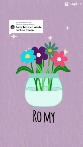Antwort auf @@Romy_cool  Bitte sehr 🤗 Ihr könnt durch meine Vorlage, ganz leicht eure eigenen Blumenmamen erstellen 🤝 Habt ihr Ideen für weitere „Sprachen“?  👇👇👇 #blumen #sprache #alphabet #flowerlanguage #capcut #template 