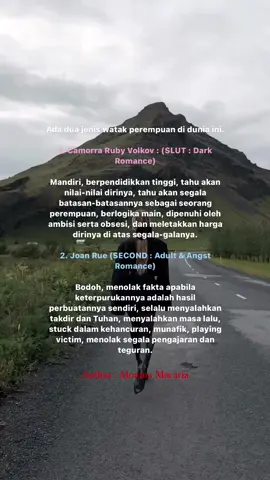 Kita usahakan menjadi Camorra Ruby Volkov. #highvaluewoman #moranamacaria #penulisnovel #wattpadbooks 
