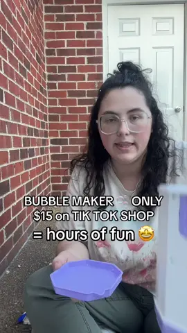 🫧GRAB THIS BUBBLE MAKE 🫧 hours and hours of fun, rechargeable battery and extra bubbles included! 