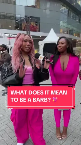 What does being a #Barb mean to YOU 🫵💖 #NickiMinaj 