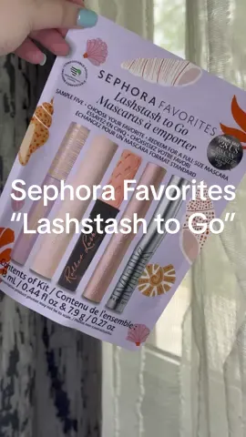 Sephora Favorites “Lashstash to Go”. Sample five. Choose your favorite. Redeem for a full-size mascara 🔥 @sephora #sephora #sephorafavorites #sephorausa #lashstashtogo #sephoralashstashtogo #tarte #rarebeauty #benefitcosmetics #milkmakeup #toofaced #sephorasale #sephorasale2024  #sale #prettywoman #usa #ugc #unboxing #trending #viral #fyp #redeem 