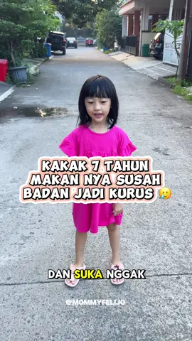 Kakak usia 7 tahun makan nya susah banget 😭 Semoga makan nya lahap terus ya Biar berat cepat nambah  #gtm #susahmakan #pickyeater #makanbanyak 