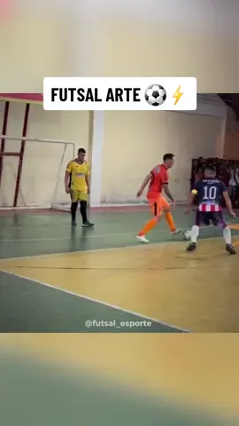 FUTSAL ARTE ⚽️⚡️ #dribles #skills #futsal #drible #foryou 