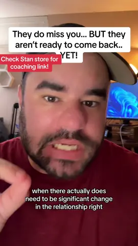 They do miss you, but they’re just not willing to come back yet #nocontact #breakup #exback #attachmentstyle 