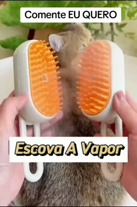 Essa escova é maravilhosa pra quem tem pet !! Ajuda a não machucar o seu animalzinho por conta do vapor e das serdas macias ! 💜 QUER O LINK ? COMENTE EU QUERO QUE TE ENVIO  SIGA O @maispormenosbrasil  para receber mais produtos como esse 😊 . . . . . . . . . . . #pet #shopee #achados #achadinhos #barato #escova #animaldeestimação #shoppe #cuidadocompet 