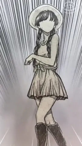 turn around. #handmade #animation #fyp #cartoon #paperanimation 