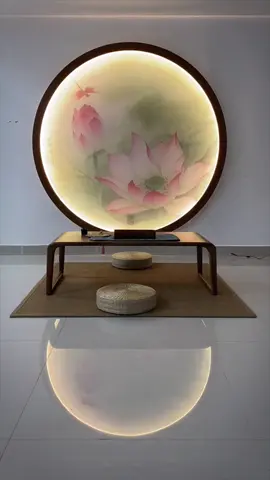 #xuhuong Nội thất phòng trà thiền định