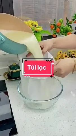 Túi lọc sữa đầu nành , sữa hạt cao cấp#xuhuong #xuhuongtiktok #đồgiadụng #tui #tuiloc 