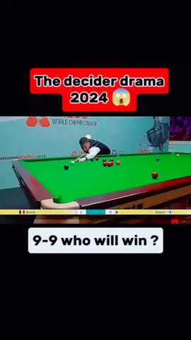 The Decider drama 😱  #ronnie #sport #snookerskills #sportsontiktok #foryoupageofficiall #forurpage #usmanchamp147 #viral #foru #foryoupage #snooker #sports #player #snookerlove #snookerlove 